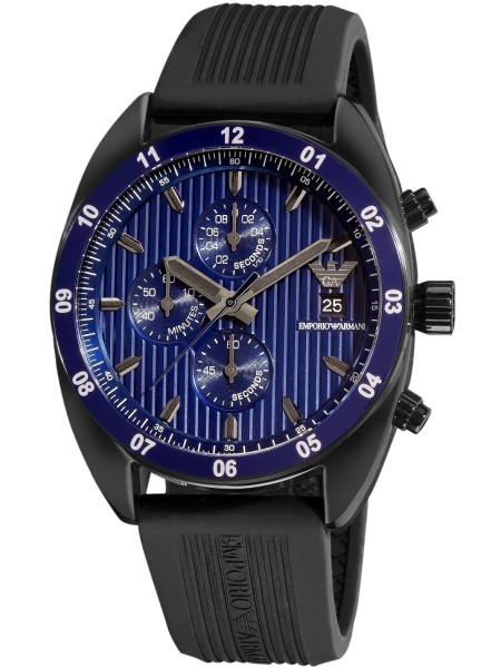 Emporio Armani AR5930 men's watch, caoutchouc strap