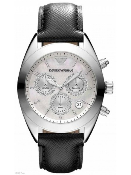 Emporio Armani AR5961 ladies' watch, real leather strap