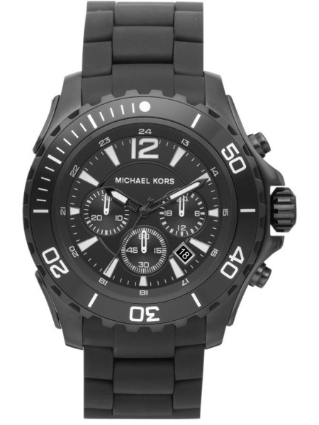 Michael Kors MK8211 men's watch, caoutchouc strap