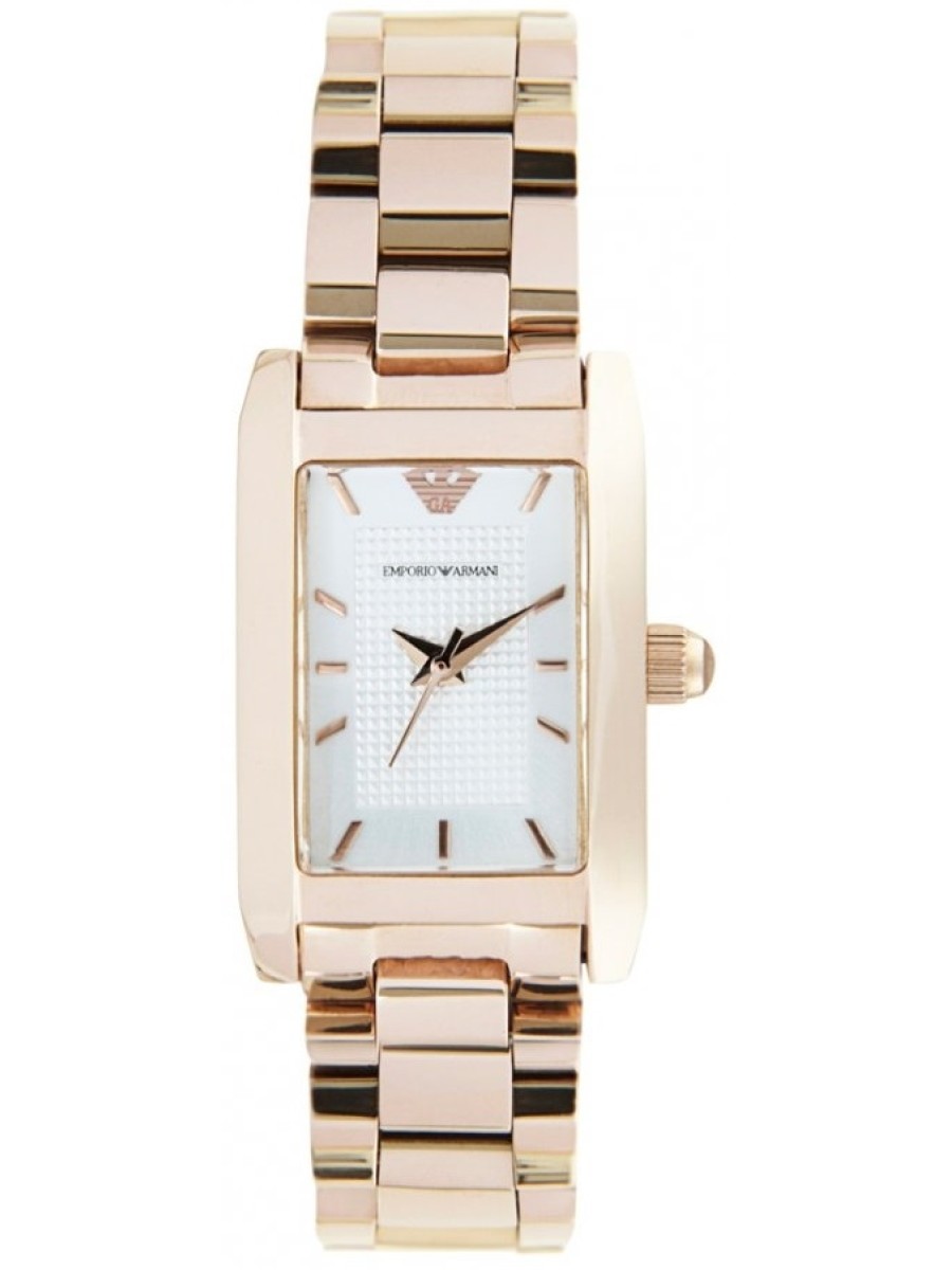 Armani square online watch