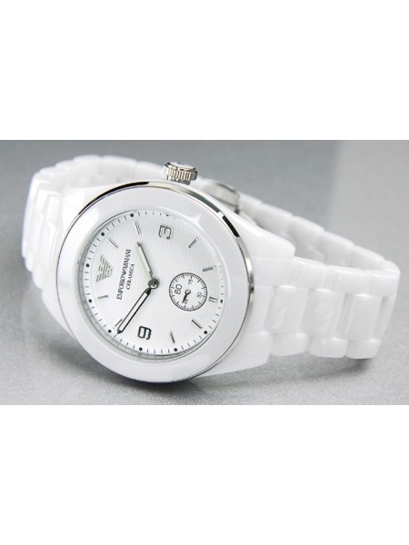 Emporio Armani AR1425 γυναικείο ρολόι, με λουράκι ceramics