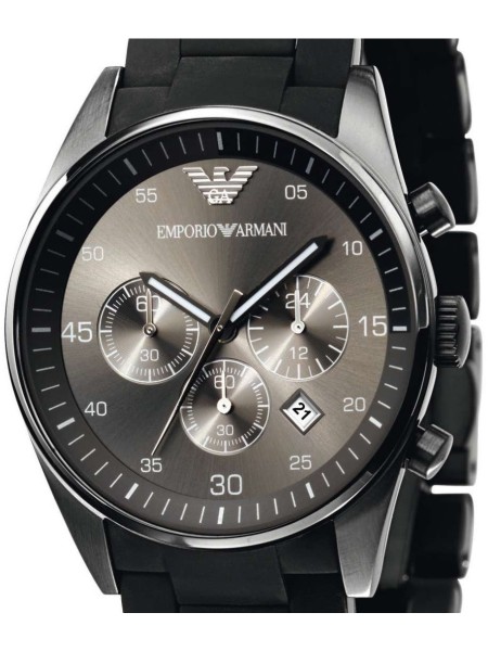 Emporio Armani AR5889 men's watch, rubber strap