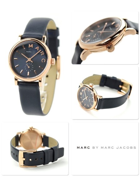Marc Jacobs MBM1331 ladies' watch, real leather strap