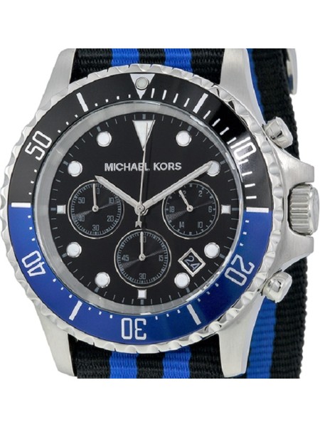 Michael Kors MK8398 men's watch, nylon strap