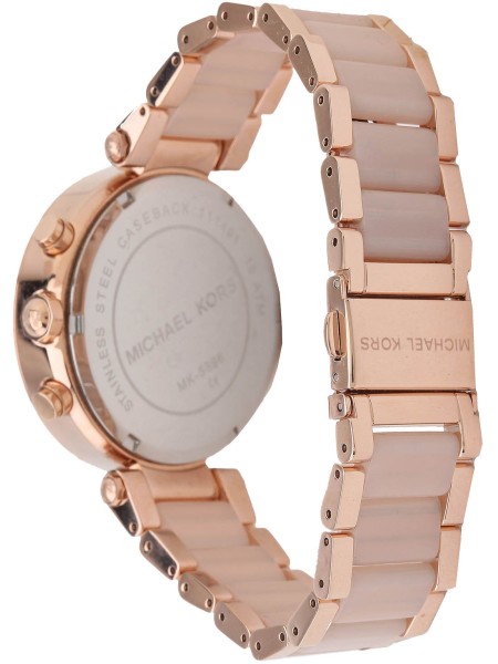 Michael Kors MK5896 ladies' watch, plastic / stainless steel strap