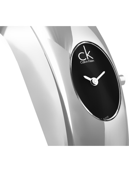 Calvin Klein Uhr K1Y22102 Relógio para mulher, pulseira de acero inoxidable
