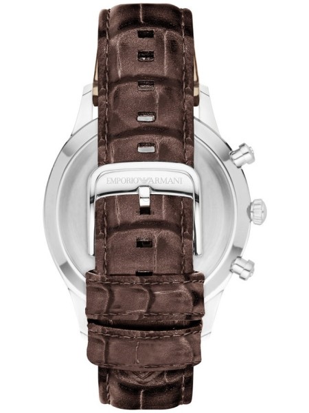 Emporio Armani AR1878 men's watch, cuir véritable strap