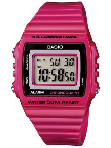 Casio W-215H-4A Reloj unisex, correa de [attribute94]