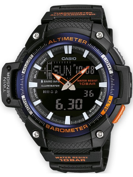 Casio SGW-450H-2B men's watch, plastic strap