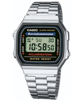 Casio A168WA-1YES relógio masculino