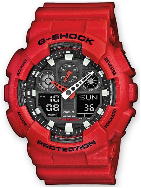 Casio G-Shock GA-100B-4AER men's watch, resin strap