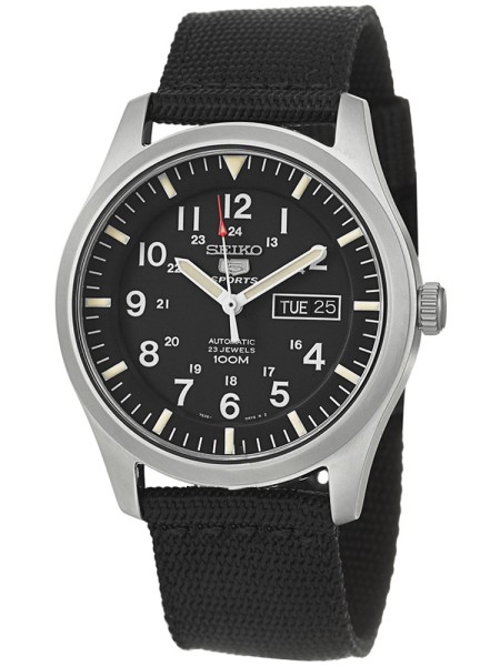 Seiko SNZG15K1 men's watch, textile strap